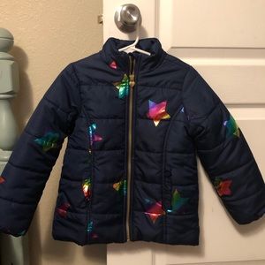 Girls size 5 puffer jacket